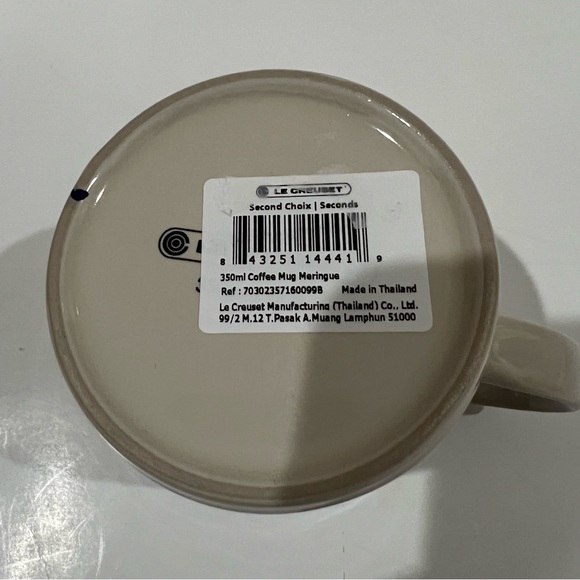 Le Creuset Meringue Coffee Mug - Picture 5 of 5